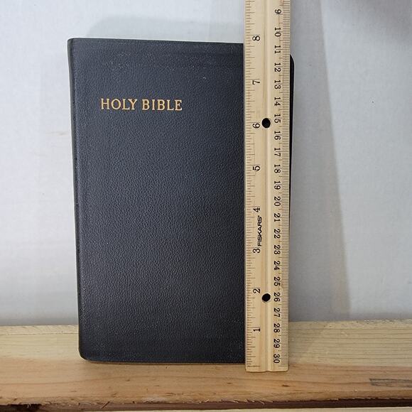 VINTAGE Collins Concordance Bible - KJV - Leatheroid w/ Box (1957) - Picture 7 of 8